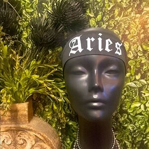 Aries Black Headband NEW